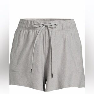 Athletic Works Women's and Women’s Plus XXXL Gym buttercore soft shorts Grey-NEW